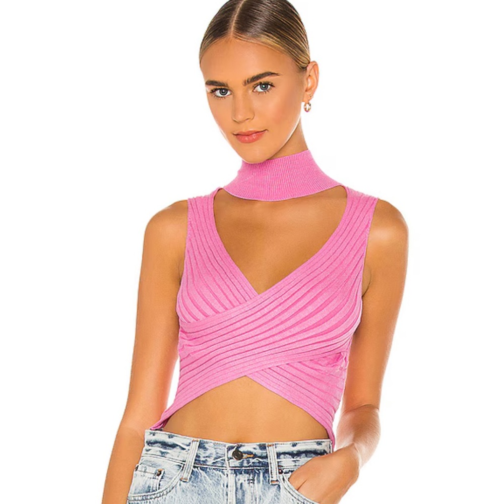 NWT Superdown alora wrap top